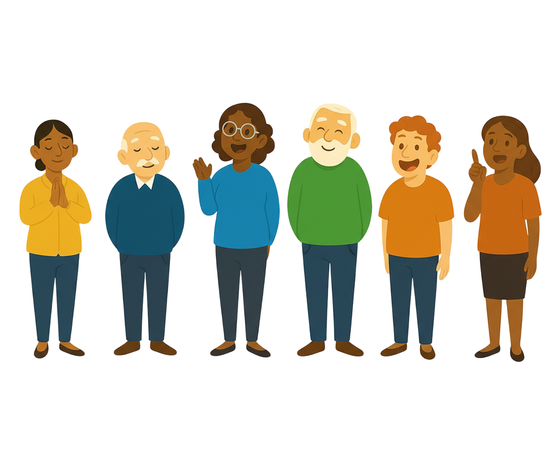 All buddies together